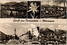 CPA AK Traunstein souvenir