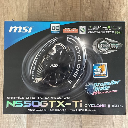 Msi n550gtx cyclone gd5 - 2,