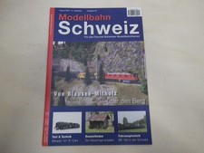 Zeitschrift Modellbahn Schweiz Ausgabe 29 August 2024 Von Blausee- Mitholz Berg