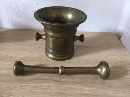 Bronze kunst mörser mit - kunst,