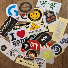 Audio Logo Aufkleber Aufkleber