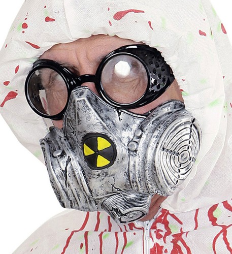 Gasmaske maske latex halloween - gasmaske,