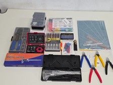 Modellbau Werkzeug Set/Kisten 14-teilig Bastelzubehör gebraucht und neu