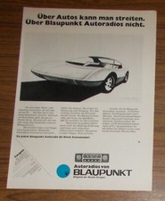 Seltene Werbung BLAUPUNKT