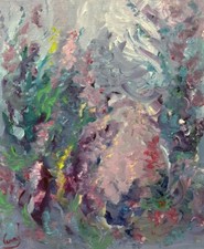 Ölbild Gemälde Blumenwiese Moderne Kunst Abstrakt Unikat Impressionismus