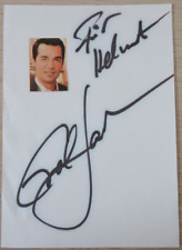 Handschriftliches Autogramm Theater Film Schauspieler Erol Sander (113440)