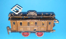  D0220565074 - Märklin E-Lok RS 970 Uhrwerk intakt braun Länge 15,5cm Spur 0