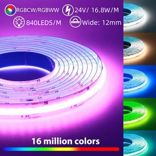 20m cob led streifen rgbw - cob,