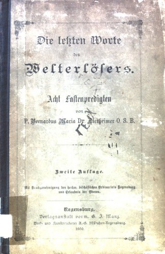 Die letzten worte des - letzten,