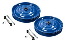 2 Stück Scheibenrad Handwagen