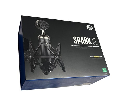 Blue blackout spark - blue,