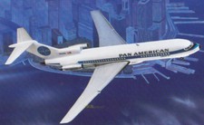 Boeing 727-100 - 1:100 Master Modell / Plasticart 1010, Original! RAR DDR