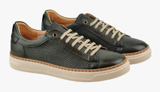 Exton Sneaker 755 grün Foresta Herren Echtleder Schuhe