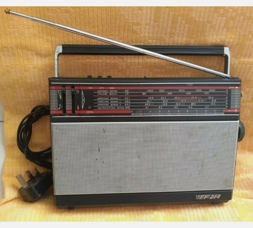 Udssr vintage tragbares radio - tragbares,