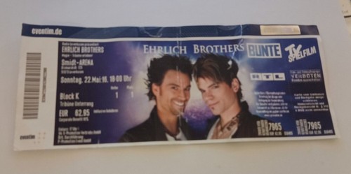 Alte konzerttickets - alte,