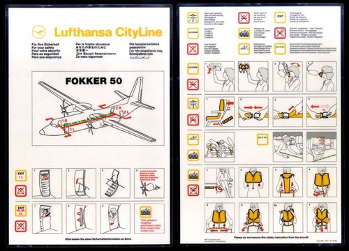 Lufthansa cityline fokker - ,