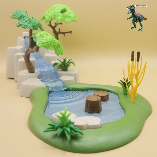 Playmobil diorama wasserfall - diorama,