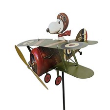 Flugzeug windspiel metall - windspiel,
