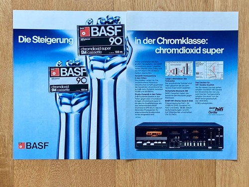Basf cassette hifi tape deck - hifi,