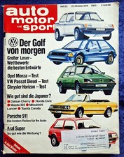 AMS 22/1978 Opel Monza 3.0E