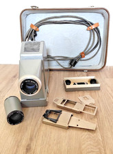 Aspectar N24 Diaprojektor mit Koffer, Diahalter, Objektive, Vintage