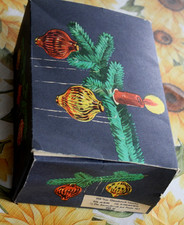 Fadenkugeln Lauscha  DDR xmas Christbaumbehang Erzgebirge Weihnachten AD