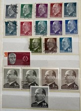 DDR Briefmarken "Walter