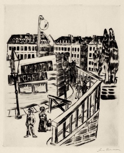 Max beckmann holzbrücke - beckmann,