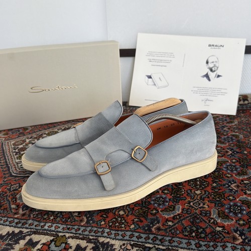 Santoni halbschuhe double monk - santoni,