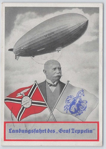 Zeppelin bildkarte - zeppelin,