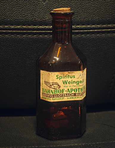 Antike apothekerflasche - antike,