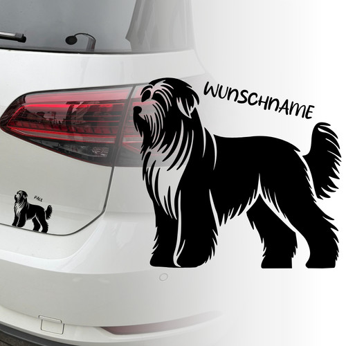 Auto aufkleber bearded - |,
