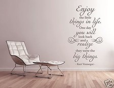 Wandtattoo Wohnzimmer Zitat
