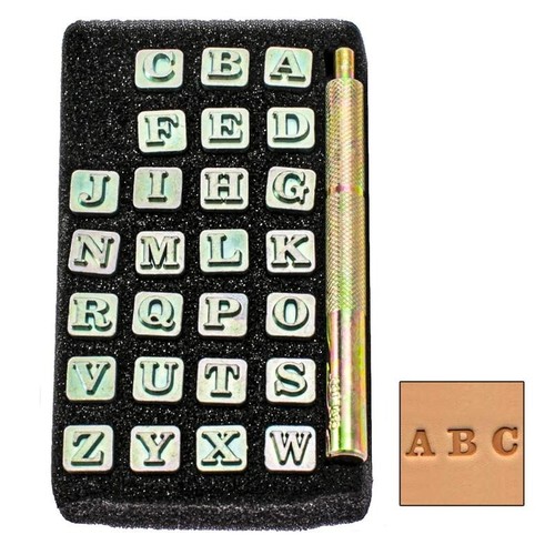 Alphabet stempel set für - set,