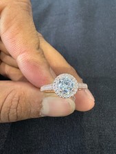 925 Sterling Silber Rotgold