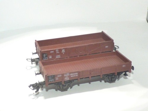 Roco offener güterwagen - roco, 2x