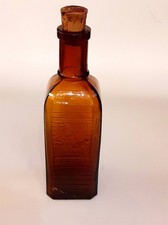 Alte SATRAP - Glasflasche 