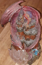 Kleine Drachenstatue mit Leuchtfunktion