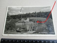 Ak Hetzdorf 1935 Schwimmbad