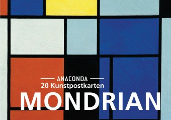 Postkarten set piet mondrian - mondrian, |