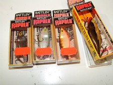 Rapala Rattlin  Rap 5 cm - 3 Stück und 7 cm - 1 Stück - neu - nie benutzt