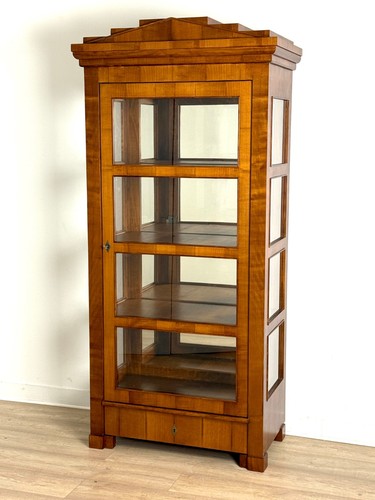 Biedermeier vitrinenschrank - biedermeier,