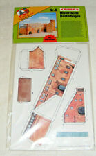 J F SCHREIBER BASTELBOGEN KAISER'S KAFFEE AUSSCHNEIDEBOGEN N Z Zitadelle Spandau