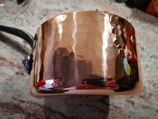 Dehillerin Paris/Mauviel, France, Qualitäts-Kupfertopf, ca. 14/8,0cm, ca. 1,3kg