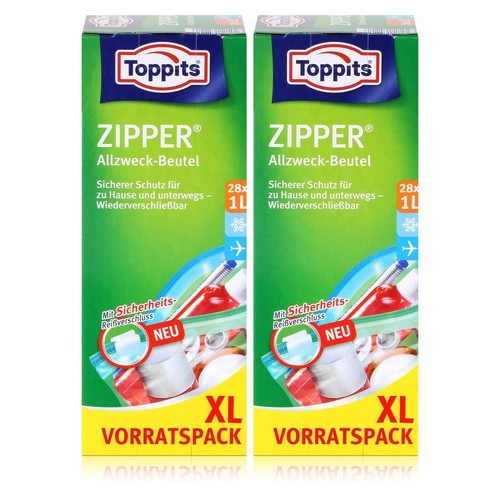 Toppits zipper allzweck - zipper, allzweck-beutel