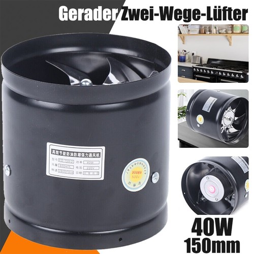 150mm 500m axial - 150mm, 500m³/h