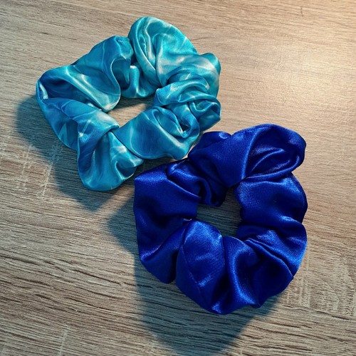 Scrunchies haargummi türkis - scrunchies,