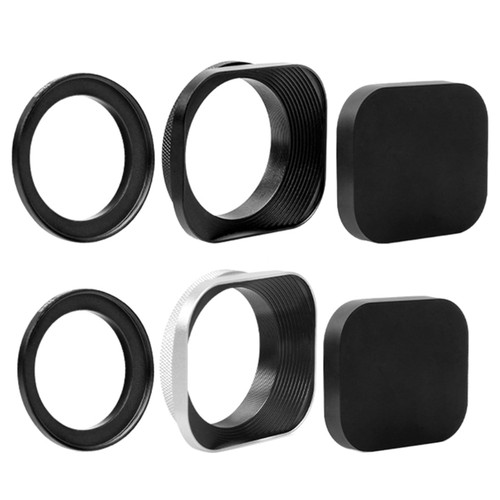 Aluminum lens hood - aluminum,