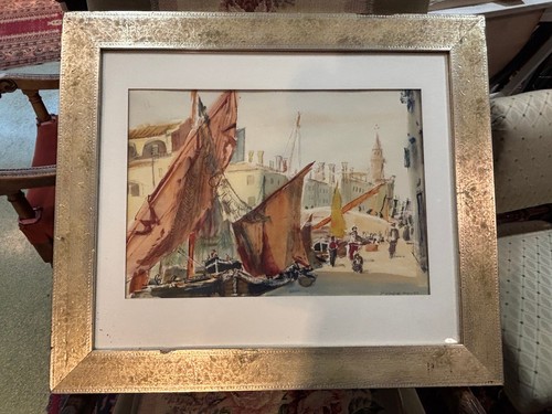 Chioggia italien aquarell - ,
