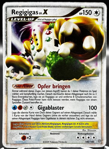 Pokémon 2009 regigigas x - pokémon,